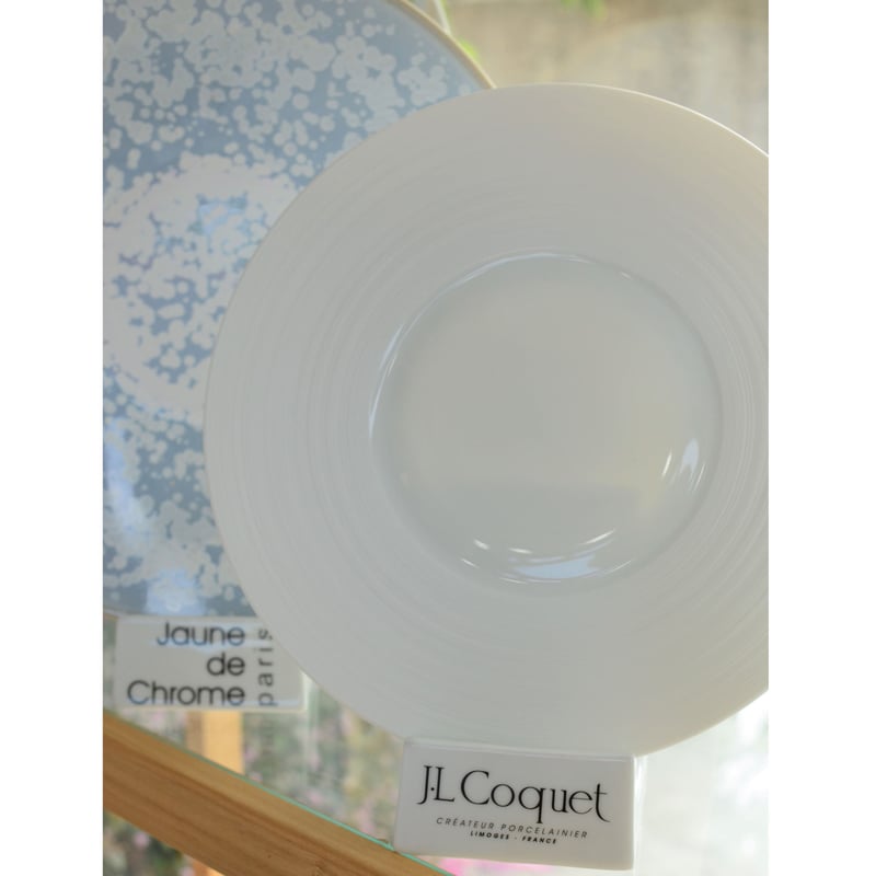 ジャンルイコケ 24cm プレート エミスフェール ローズメタリック