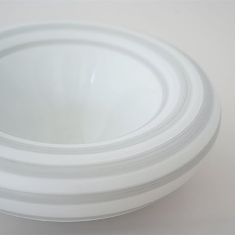 [ J.L Coquet - ジャン・ルイ・コケ ] < Hémisphère - エミスフェール >  バブル 16cm - 9cm  グレーストライプ