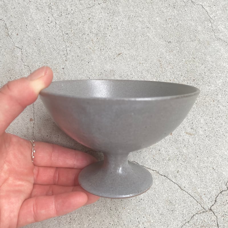 児玉修治 デザートカップ 灰 | hisoca