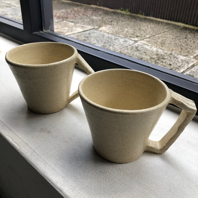 岩田圭介 灰釉マグカップ （角）① | hisoca