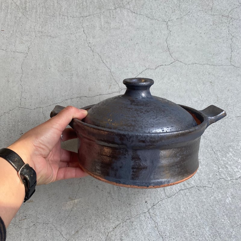 遠藤素子　土鍋　Mサイズ　　作家 楽天市場】遠藤素子 土鍋SS│どなべ 冬物 かわいい おしゃれ