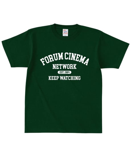 カレッジTシャツ／フォレストグリーン
