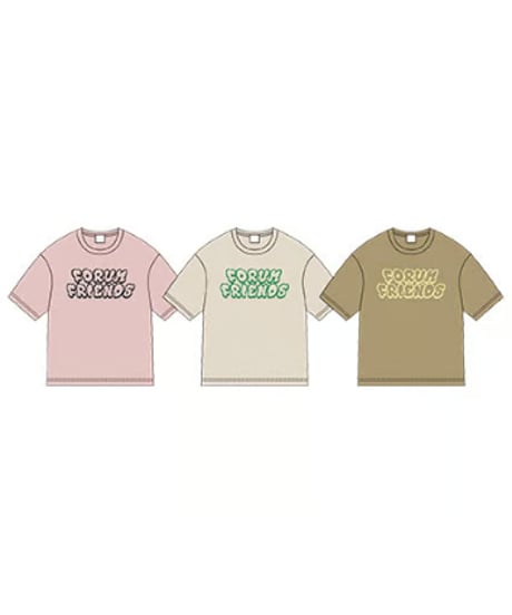 FORUM Friends-T／ライトベージュ