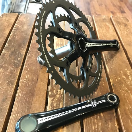 CAMPAGNOLO ATHENA CRANK SET AL BLACK 170mm 52X36