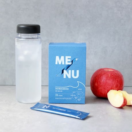 【ME/NU】HUMANEED APPLE 経口補水液 アップル 500ml 1本