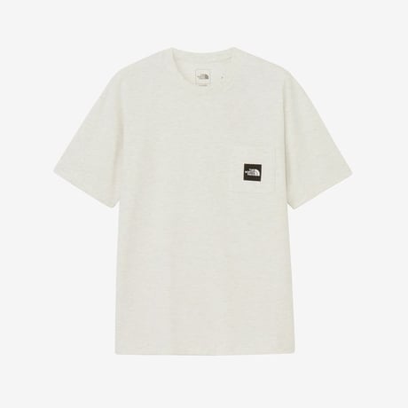 ショートスリーブスクエアロゴポケットティー（メンズ）/ ノースフェイス THE NORTH FACE