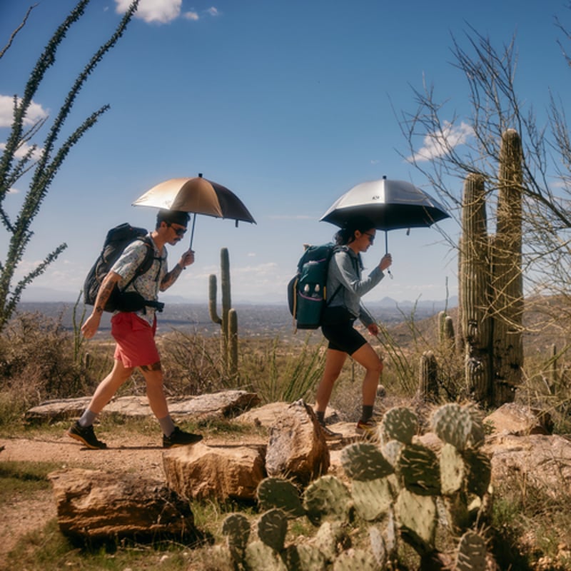 NEW】LIGHTREK HIKING (CHROME) UMBRELLA（ライトレックハイ...