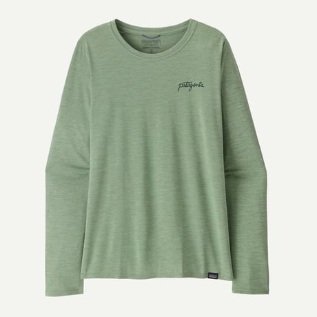 ウィメンズ・ロングスリーブ・キャプリーン・クール・デイリー・グラフィック・シャツ（ウォーターズ） / Patagonia パタゴニア