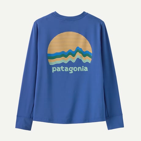 キッズ・ロングスリーブ・キャプリーン・シルクウェイト・Tシャツ / Patagonia パアゴニア