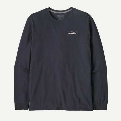 メンズ・ロングスリーブ・キャスティング・ロゴ・レスポンシビリティー / Patagonia パタゴニア