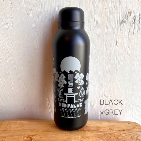 BUDPALMSオリジナル『ISE Bottle』（RIVERS / VACUUM FLASK STEM 500ml)
