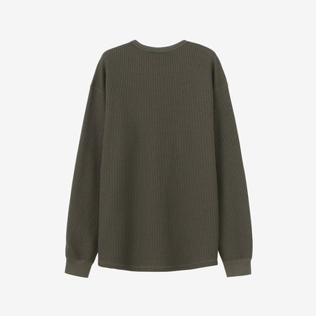 ロングスリーブウォームワッフルクルー（ユニセックス）/ THE NORTH FACE ノースフェイス