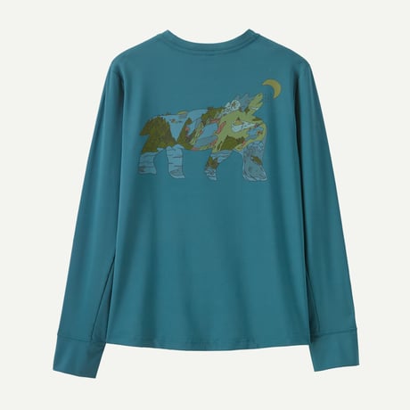 キッズ・ロングスリーブ・キャプリーン・シルクウェイト・Tシャツ / Patagonia パアゴニア