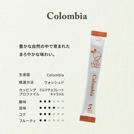 INIC coffee / ビーンズアロマ No.2 アソート 3種類セット