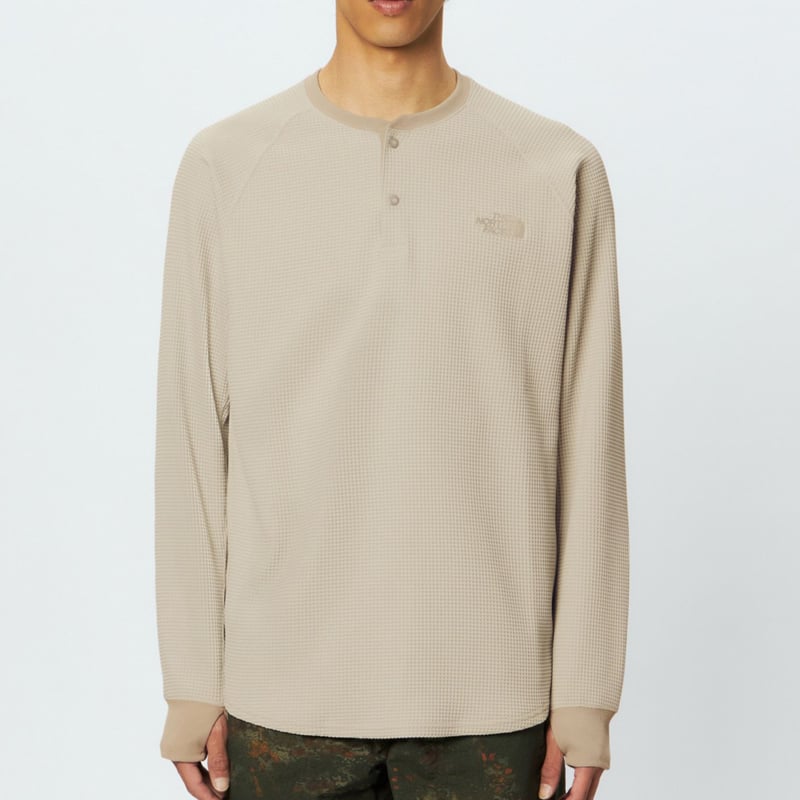 フリーランワッフルクルー　ノースフェイス　メンズLサイズ　ホワイト 公式】フリーランワッフルクルー（メンズ）｜ザ・ノース