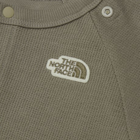 ロングスリーブロンパース＆2Pビブ（ベビー） / THE NORTH FACE ノースフェイス