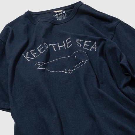 KEEP THE SEA WIDE FITS TEE / GO HEMP