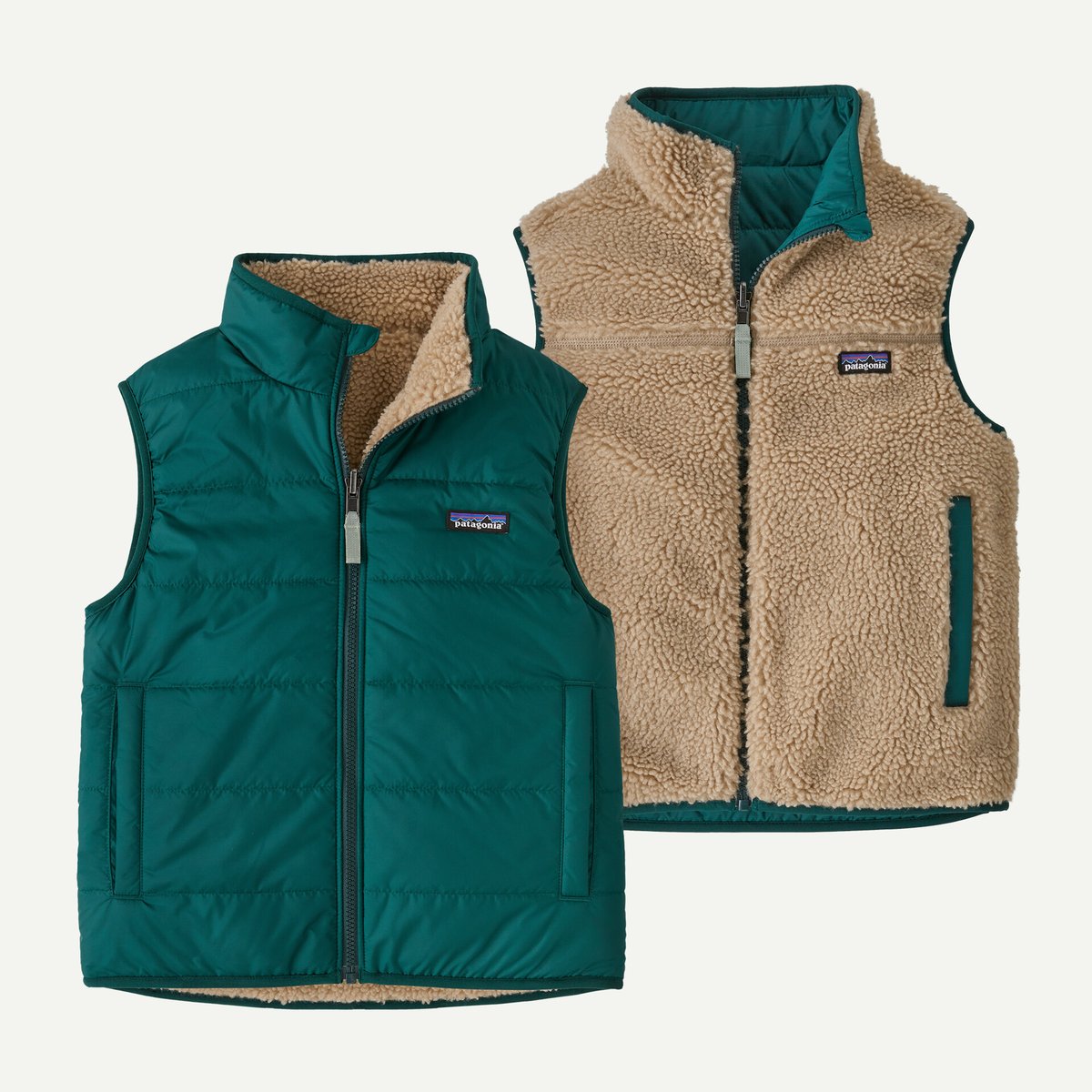 キッズ・リバーシブル・レディ・フレディ・ベスト / Patagonia