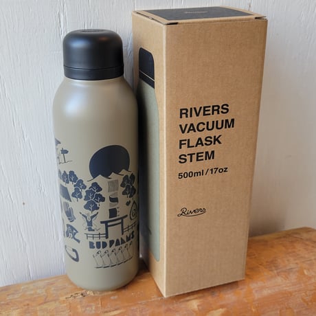 BUDPALMSオリジナル『ISE Bottle』（RIVERS / VACUUM FLASK STEM 500ml)