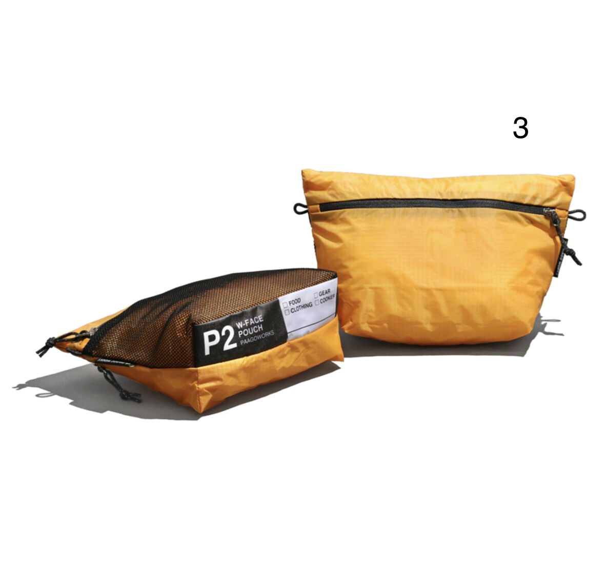 W-FACE POUCH P2 / Paago Works | BUDPALMS online