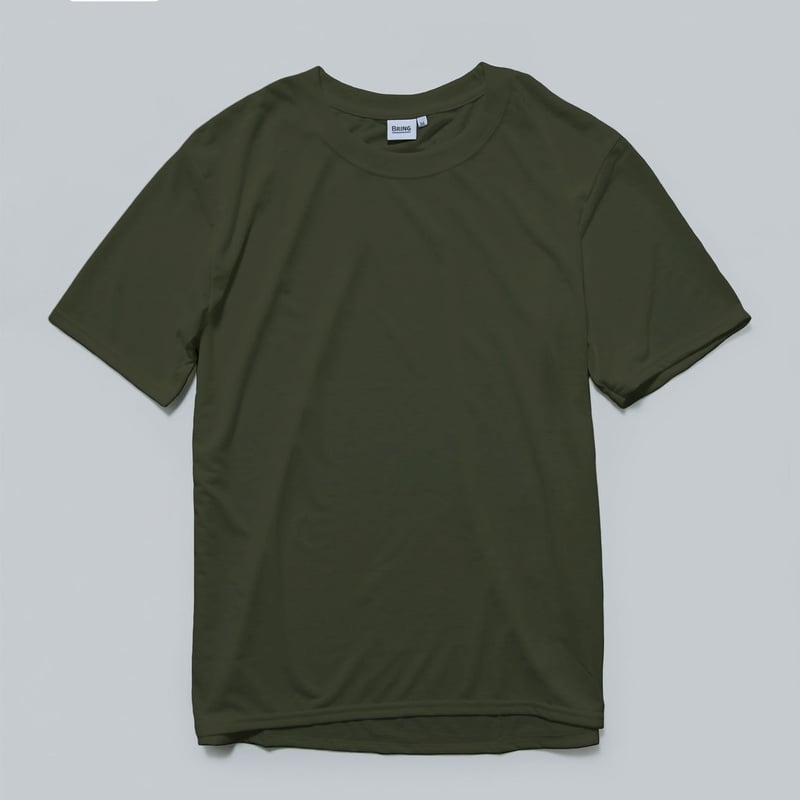 BRING ブリング　DRYCOTTONY ベーシックTシャツ　ベースレイヤー DRYCOTTONY BASIC T-SHIRT （ドライコットニーベーシックTシャツ