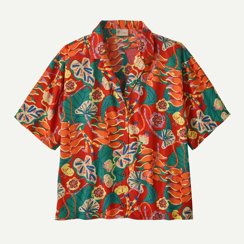 patagonia - パタゴニア シャツ L ウィメンズ タイダル スレッズ レディース オレンジ ウィメンズ・タイダル・スレッズ・シャツ / patagonia パタゴニア