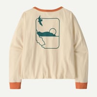 ウィメンズ・ロングスリーブ・スウェル・ドリフター・イージーカット・オーガニック・Tシャツ / Patagonia パタゴニア（2色）