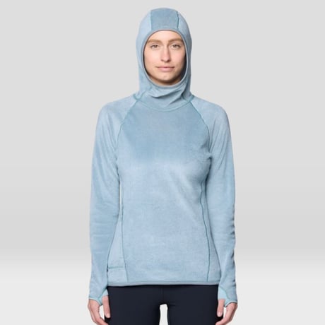 Womens AirMesh™ Long Sleeve Hoody (ウィメンズ エアメッシュフーディ)  / Mountain Hardwear マウンテンハードウェア