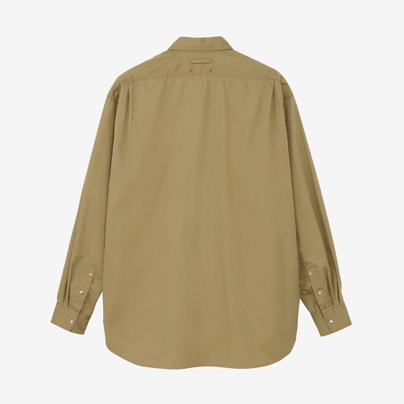 ロングスリーブロックステディチノシャツ（ユニセックス）/ THE NORTH