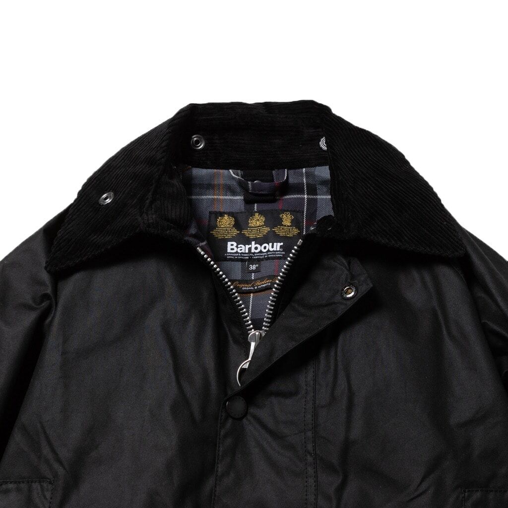 Barbour バブアー SL BEAUFORT DOT BLACK 32 BEAUFORT SL WAXED COTTON / Barbour | BUDPALMS o