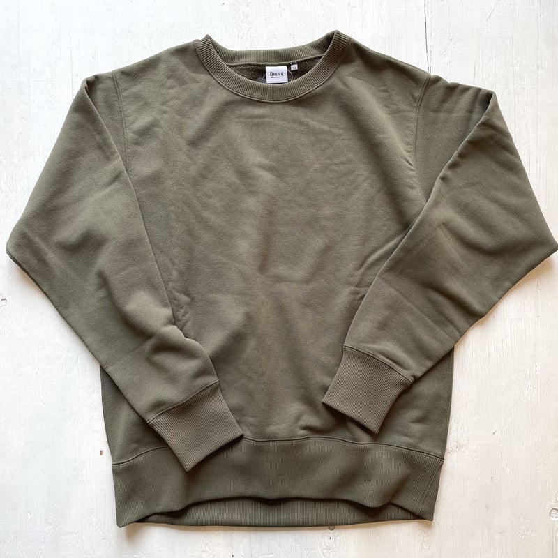 DRYCOTTONY Sweat Crewneck Pullover / BRING | BU...