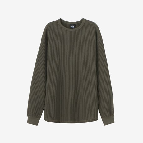 ロングスリーブウォームワッフルクルー（ユニセックス）/ THE NORTH FACE ノースフェイス
