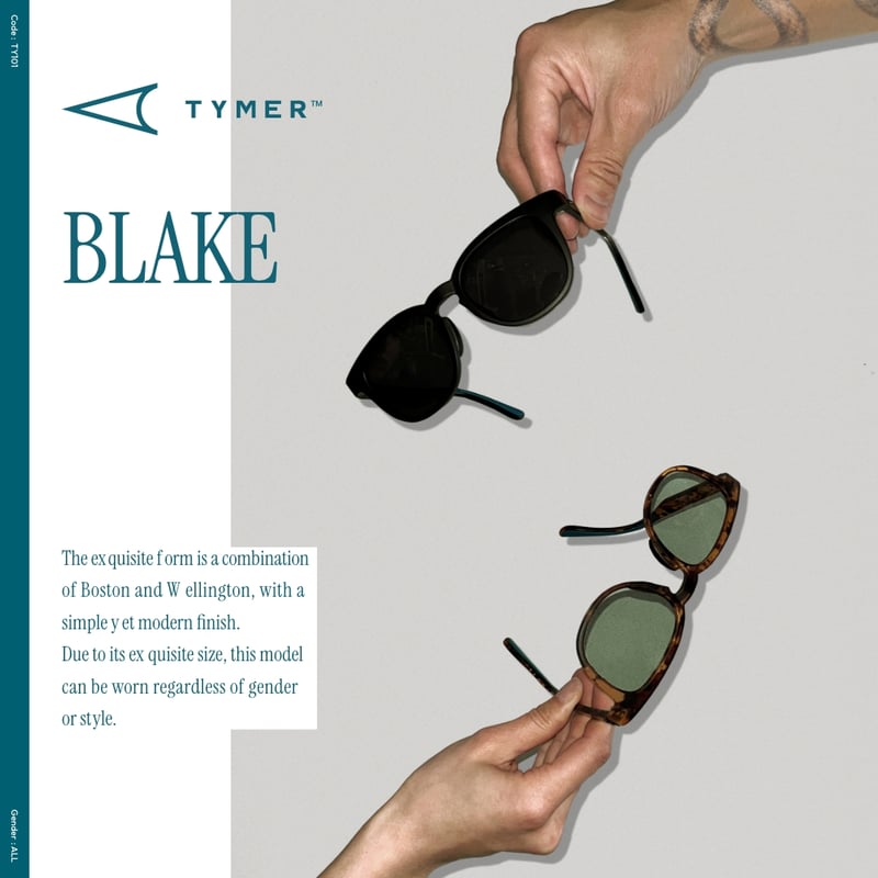 BLAKE (ブレイク / TY101-MBK-PGY 調光) / TYMER（タイマー） |