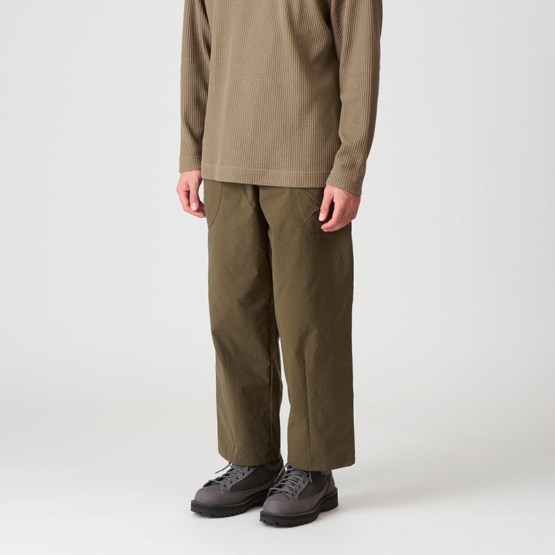 ヴィンテージナイロンのカーブパンツ / AXESQUIN ELEMENTS アクシーズ