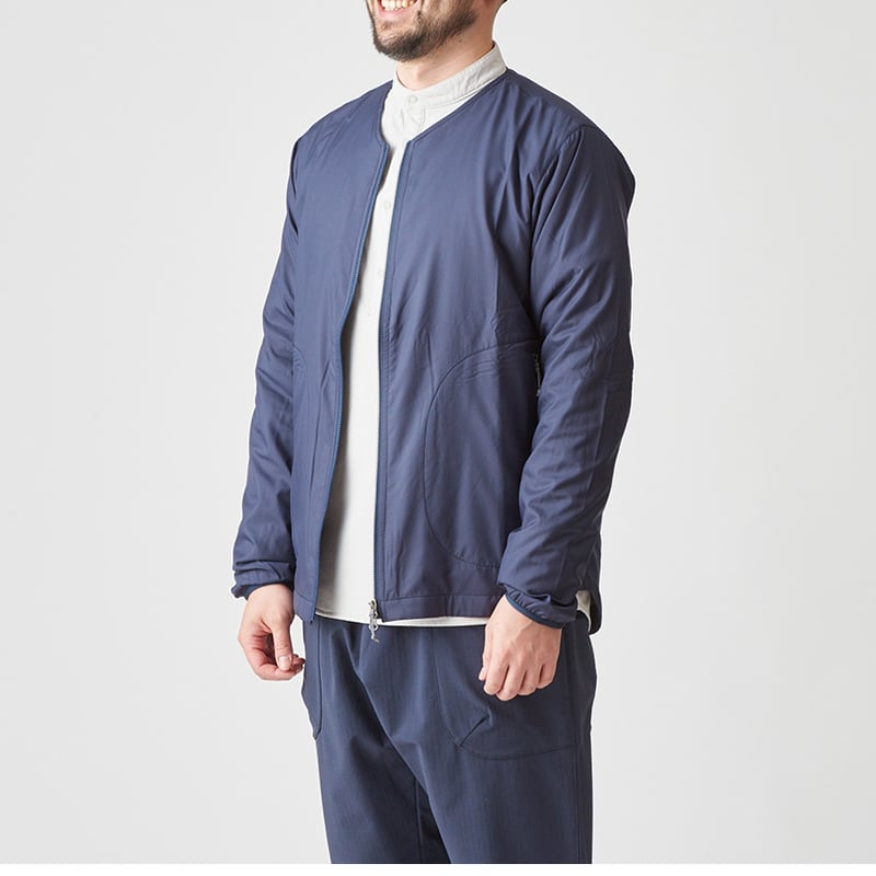 オクタライニングのカーディガン / AXESQUIN ELEMENTS アクシーズ