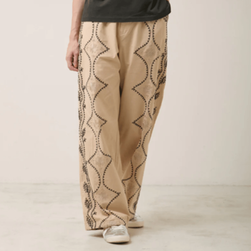 サラマリカ　Cotton Linen Aari Embroidery Pants Cotton Linen Aari Embroidery Pants（ウィメンズ）/ Sara
