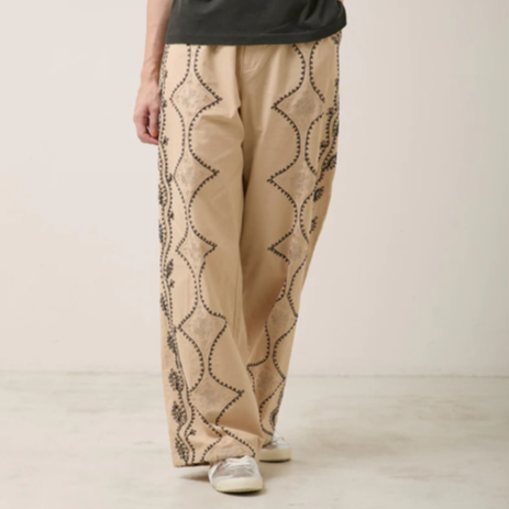 サラマリカ Cotton Linen Aari Embroidery Pants Cotton Linen Aari Embroidery Pants（ウィメンズ）/ Sara