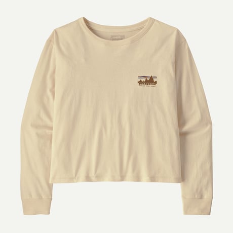 ウィメンズ・ロングスリーブ・'73 スカイライン・イージーカット・オーガニック・Tシャツ / Patagonia パタゴニア