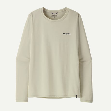 ウィメンズ・ロングスリーブ・キャプリーン・クール・デイリー・シャツ（ボードショーツ・ロゴ） / patagonia パタゴニア