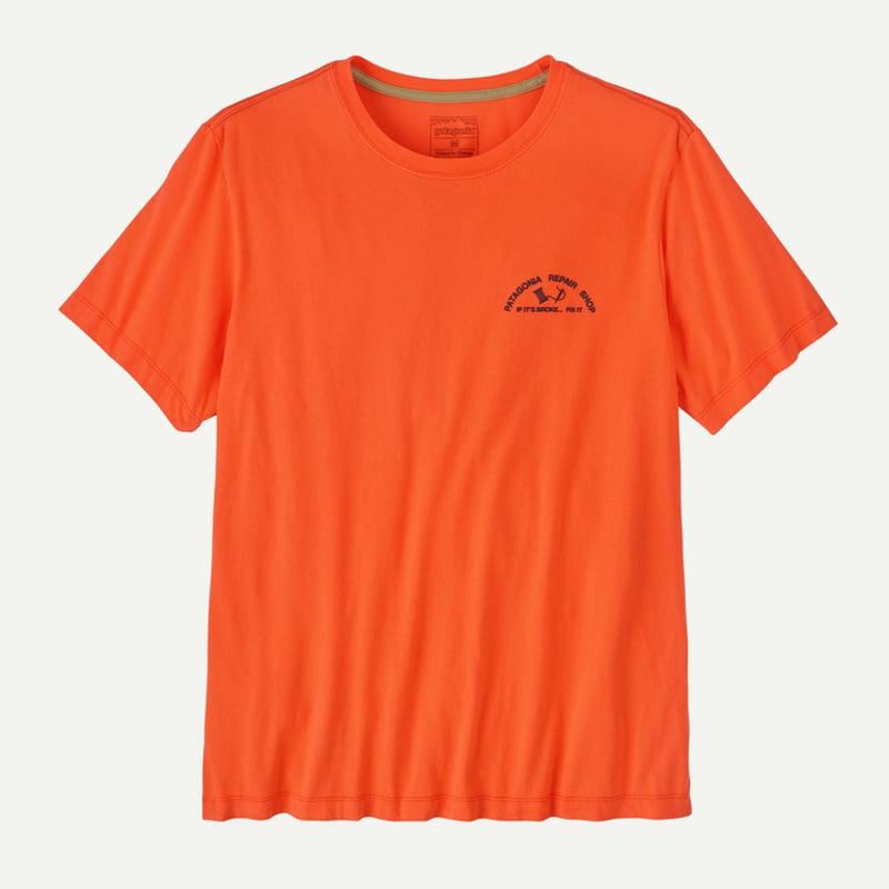kikobait キコブーン　新品未使用 メンズ・リペア・ショップ・Tシャツ (37844) / patagonia パタゴニア