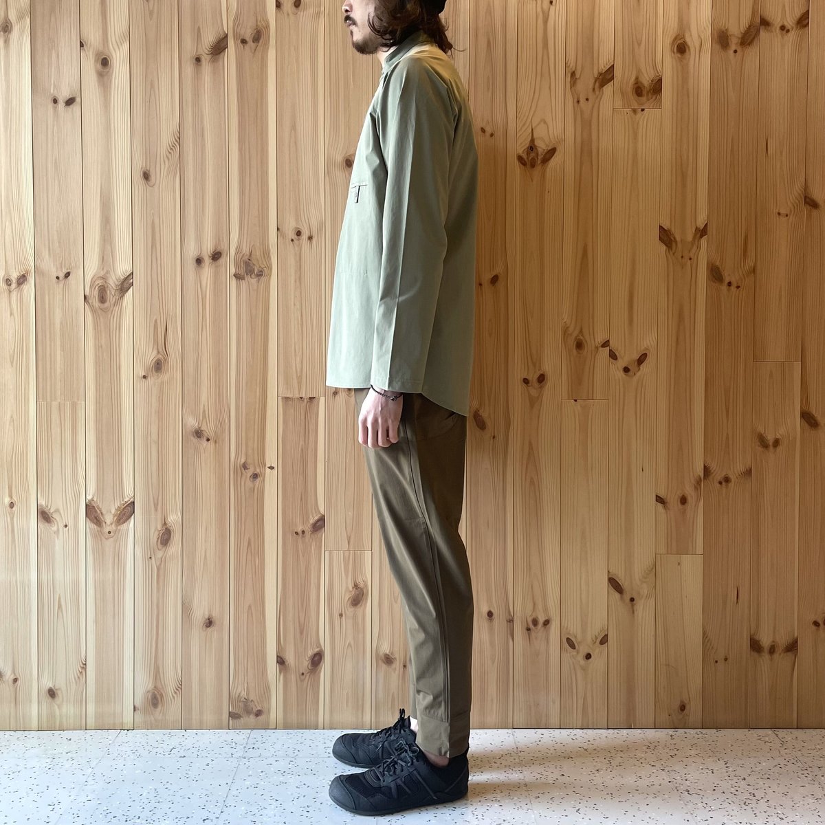 AXESQUIN ELEMENTS - ソフトシェルのパンツ