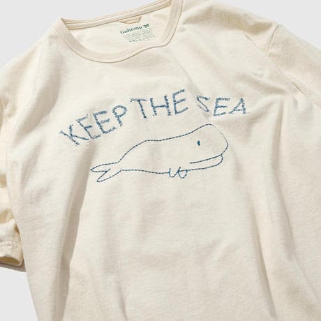 KEEP THE SEA WIDE FITS TEE / GO HEMP