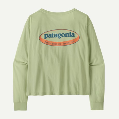 ウィメンズ・ロングスリーブ・'95 オーバル・ロゴ・イージーカット・Tシャツ / patagonia パタゴニア