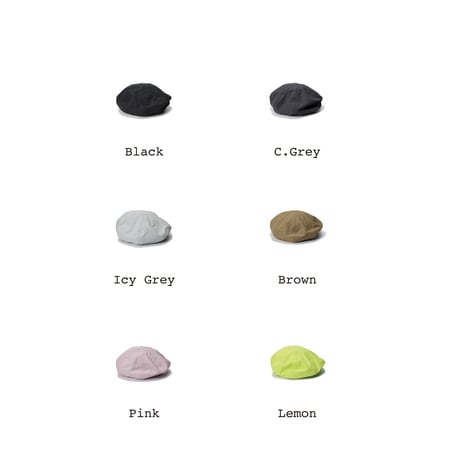 Salt Over Beret(h261-511) / halo commodity ハロコモディティ