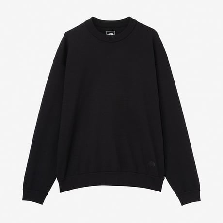 ロングスリーブリップルニットクルー（ユニセックス）/ ノースフェイス　THE NORTH FACE