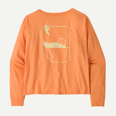 ウィメンズ・ロングスリーブ・スウェル・ドリフター・イージーカット・オーガニック・Tシャツ / Patagonia パタゴニア（2色）