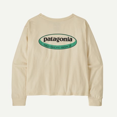 ウィメンズ・ロングスリーブ・'95 オーバル・ロゴ・イージーカット・Tシャツ / patagonia パタゴニア
