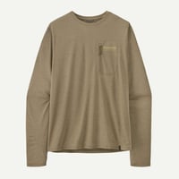 メンズ・ロングスリーブ・キャプリーン・クール・サン・シャツ（ウォーター・ピープル・バナー） / patagonia パタゴニア