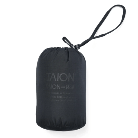 ミリタリー オーバーサイズクルーネック ダウンコート / TAION タイオン