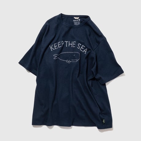KEEP THE SEA WIDE FITS TEE / GO HEMP